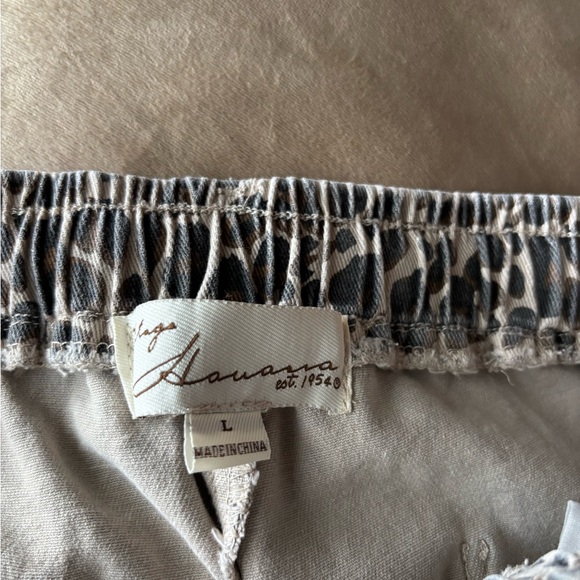 Leopard Print Stretch Wide-Leg Pants by Vintage Havana - Picture 8 of 11